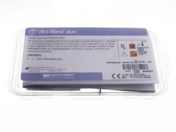 Прокладочный материал Ультра-Бленд Плюс (Ultra-Blend Plus Syringes) - белый опак, (1,2мл.х4шт.)