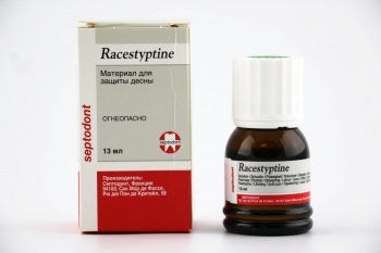 Рацесептин (Racestyptin Solution) - кровоостанавливающая жидкость для ретракции десны, (13мл)