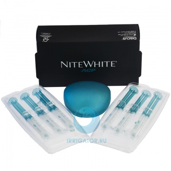 Набор для отбеливания зубов в дом. условиях, ночное Nite White 22% перекиси карбамида, (6шприц.)